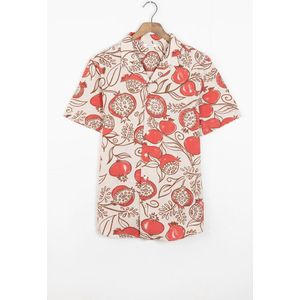 Sissy-Boy - Overhemd met rode granaatappel print
