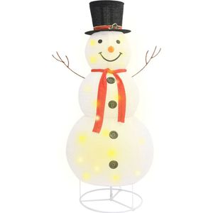 vidaXL-Decoratieve-sneeuwpop-LED-180-cm-luxe-stof