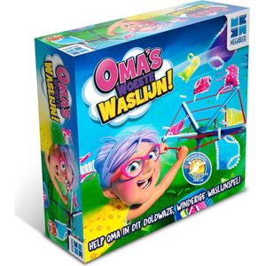 Oma's Woeste Waslijn - Spannend gezelschapsspel voor kinderen vanaf 4 jaar