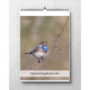 Cadeautip!  - Verjaardagskalender -  Natuurkalender - A4 formaat - Elke maand genieten