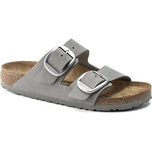 Birkenstock Arizona Dames Slippers Dove Gray Narrow-fit |  Grijs | Nubuck | Maat 42