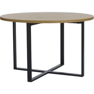 Eettafel Rond Ø120cm - Naturel Eiken - 2-4 Personen - Lugo - Giga Living