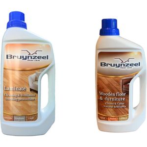 Bruynzeel laminaat-/houtreiniger 1 liter ( 2x ) stuks