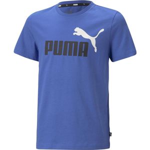 PUMA Ess+ 2 Col Logo Tee B Jongens Sportshirt - Maat 152