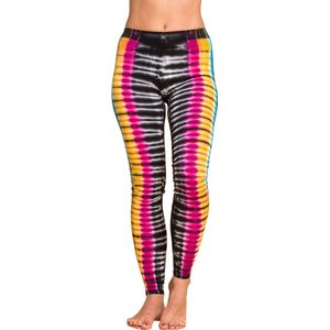 PANASIAM Batik Leggings Zebra | Yoga Sport Fitness Gym | elastiek leggingsbroek