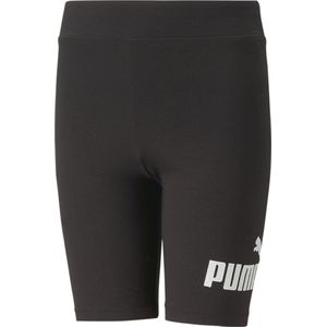 PUMA ESS+ Logo Short Leggings G Meisjes Sportlegging - Puma Black - Maat 128