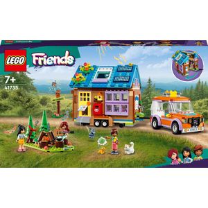 LEGO Friends Tiny House Kampeerset met Bos, Huisdieren en Speelgoedauto - 41735