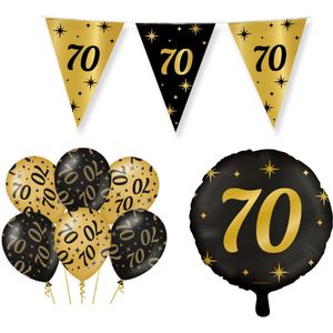 Classy Party 70 jaar verjaardag versiering pakket