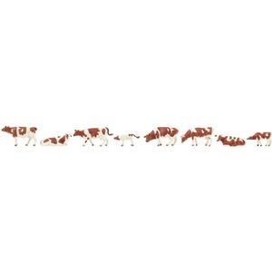 Faller - Cows. brown flecked - FA151903 - modelbouwsets, hobbybouwspeelgoed voor kinderen, modelverf en accessoires