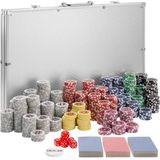 Tectake - Pokerset 1000 Delig Inclusief Koffer en Kaartspel - 402561