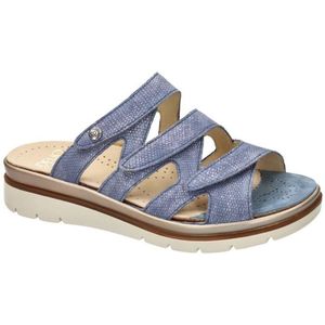 Fidelio Hallux -Dames - blauw licht - slippers & muiltjes - maat 37