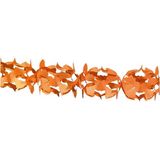 Oranje feest slinger van 6 meter - Feestartikelen en versieringen