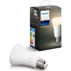 Philips Hue Slimme Lichtbron E27 - White - 9W - Bluetooth
