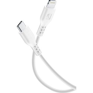 Cellularline - Usb-C To Lightning 120Cm Kabel Tablet, Wit