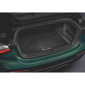 Rubberen Kofferruimtemat voor BMW 4 Serie Cabrio (G23) & M4 Cabrio (G83) - Voorgevormd - Slijtvast - Incl. LCI - Zwart - Thermoplastische Elastomeren