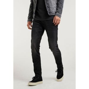 Chasin' Jeans Tapered-fit jeans Crown Rix Zwart Maat W27L32