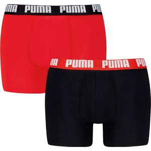 PUMA everyday 2P boxers zwart & rood - XL