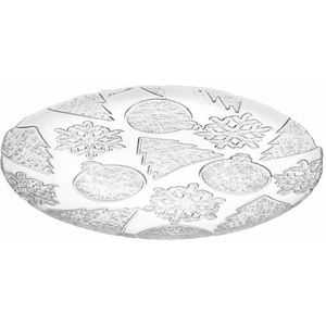 Leonardo Limito X-mas Serveerschaal - Kerst - 34 cm - Glas