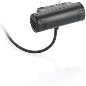 Stereo Dasspeld Microfoon DDL7510 - 3.5 mm Jack Plug connector - Clip microfoon - 1 Meter kabel - Zwart