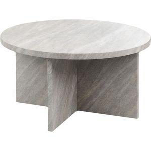 STANTON - Salontafel - Grijs - Hout