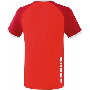 Erima Zenari 3.0 SS Shirt Junior Sportshirt - Maat 164  - Unisex - rood/wit