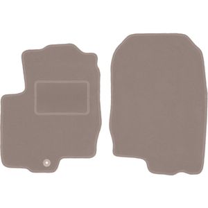 Beige voormatten voor: Mitsubishi Colt VI Z30 hatchback (2004-2008)