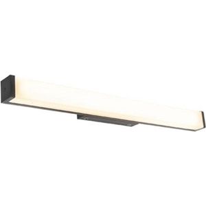 QAZQA cascada - Moderne LED Spiegel verlichting voor binnen voor badkamer - 1 lichts - D 75 mm - Zwart -