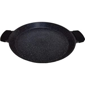 Kookkunst Holland paella pan met silicone koude handgrepen - inductie - Ø 36 cm