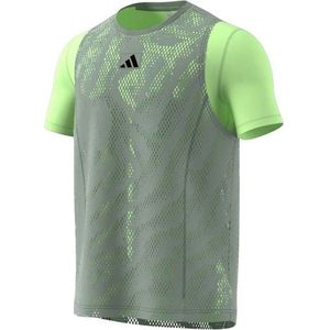 Adidas Wow Pro T-shirt Met Korte Mouwen Groen L Man