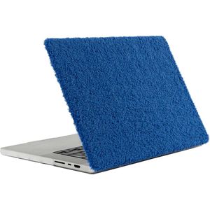 imoshion Teddy Laptop Cover - Geschikt voor MacBook Air 13 inch (2018-2020) - A1932 / A2179 / A2337 - Cobalt Blue