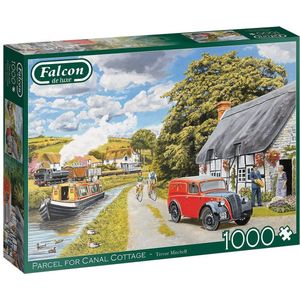 Falcon puzzel Parcel for Canal Cottage - Legpuzzel - 1000 stukjes