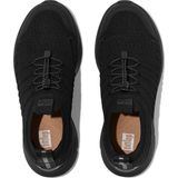 FitFlop Rally E01 Sneaker - Knit ZWART - Maat 40