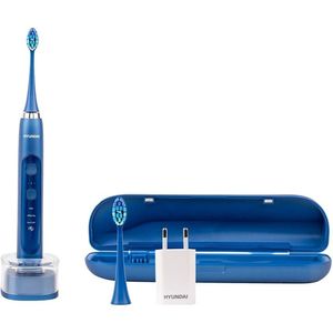 Hyundai Electronics – Elektrische tandenborstel met reis etui – Blauw