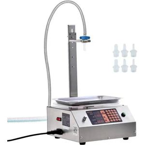 VEVOR 30-15000g Liquid Filling Machine Automatic Bottle Water Filler with Diaphragm Pump Digital Control for Oil Wine Beverage