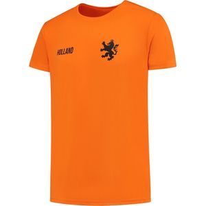 Nederlands Elftal Voetbalshirt - Oranje shirt - Voetbalshirts Kinderen - Sportshirts - Volwassenen - Heren en Dames-XXL