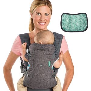 BERKATMARKT - Babydrager Flip Advanced 4-in-1, babydrager met ergonomische zitting, verstelbaar, draagmodus voor gezicht van de wereld en gezicht voor jezelf, voor pasgeborenen en baby's van 3,5 tot 14,5 kg