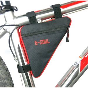Waterproof Fiets Frame Tasje - Racefiets frametas - Fietstas Fietsframe Wielrennen - Driehoek Opberghoes - B-Soul (ROOD) – Waterafstotend