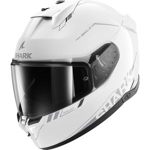 Shark Skwal i3 Blank Sp White Silver Anthracite WSA S - Maat S - Helm