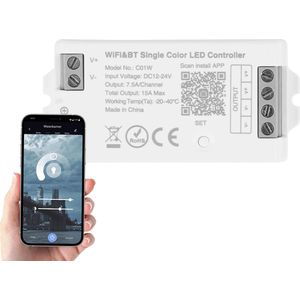 Losse wifi controller voor witte led strips - Werkt met IKEA Tradfri, Osram Lightify en Tuya Smart Life