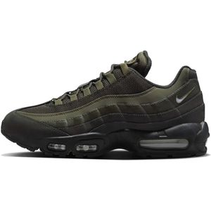 NIKE Air Max 95 Sneakers - Sequoia White Cargo Kaki - Leer en Mesh