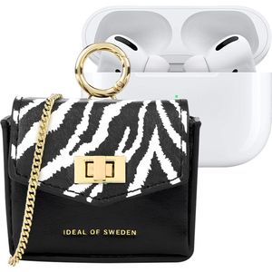 iDeal of Sweden Ava Mini AirPods Bag voor Universal Zebra Eclipse