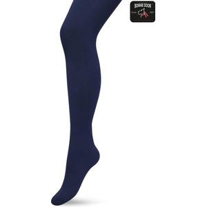 Bonnie Doon Opaque Comfort Panty 70 Denier Donker Blauw Dames maat 40/42 L - Extra brede Comfort Boord - Tekent Niet - Kleedt Mooi af - Mat Effect - Gladde Naden - Maximaal Draagcomfort - Donkerblauw - Dark Blue - Navy - BN161912.102