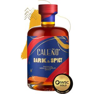 Caleno Dark and Spicy, non-alcoholic Tropical Rum, 0,5L