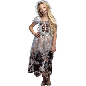 Boland - Kostuum Zombie bride (10-12 jr) - Kinderen - Zombie - Halloween verkleedkleding - Horror