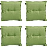 Madison - Zitkussen Rib lime - Ca. 50x50 cm - Set van 4