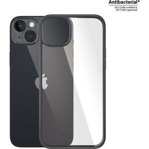 PanzerGlass ClearCase hoesje - Antibacterieel - voor Apple iPhone 14 Plus - Zwart/Transparant