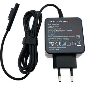 Laptop Adapter 12V - 2.58A geschikt voor Microsoft Surface Pro 5 1782