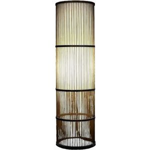 Fine Asianliving Bamboe Vloerlamp Zwart D28xH100cm Levi