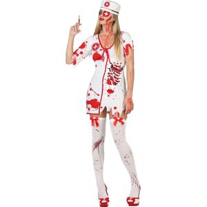 Bebloede verpleegster kostuum voor dames  - Verkleedkleding - XS/S