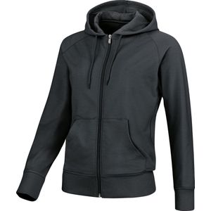 Jako Team Hoodie Dames - Antraciet | Maat: 36